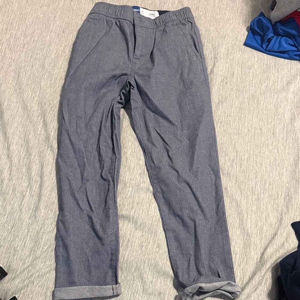 Old Navy Navy Blue Tapered Pants